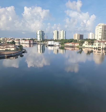 Venetian Bay Reflection at Pelican Point East